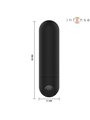 Intense Karen - Mini Vibratore a Proiettile in Silicone Nero 8 Cm