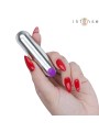 Intense Karen - Mini Silver Silicone Bullet Vibrator 8 cm