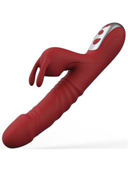 Armony Suck - G-Spot Rabbit Vibrator and Clitoral Sucker Bordeaux