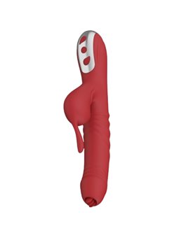 Armony - Vibratore Rabbit Succhia Clitoride con Lingua Vibrante Bordeaux