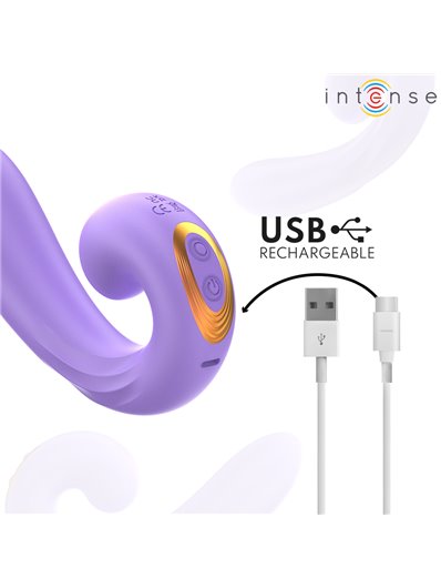 Armony - Vibratore Rabbit Succhia Clitoride con Lingua Vibrante Bordeaux