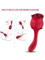 Armony Roselover - Vibratore Punto G con Rosa Rossa Succhia Clitoride