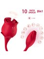 Armony - Rosa Rossa Succhia Clitoride e Ovetto Vibrante 10 Modalità