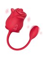 Armony - Rosa Rossa Succhia Clitoride con Lingua e Ovetto Vibrante