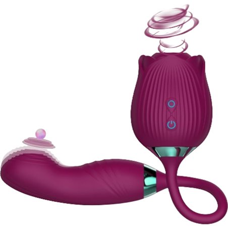 Armony Delight Flower - Purple Rose-Shaped Clitoral Sucker