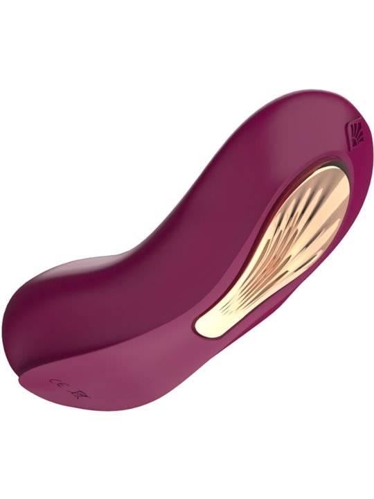Armony - Stimolatore Punto G Succhia Clitoride in Silicone Bordeaux
