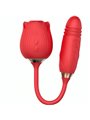 Armony Delight Flower - Succhia Clitoride Vibratore Su e Giù Rosa Rossa