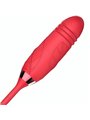 Armony Delight Flower - Succhia Clitoride Vibratore Su e Giù Rosa Rossa