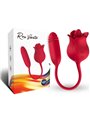Armony - Succhia Clitoride Vibratore con Pulsazioni Rosa Rossa
