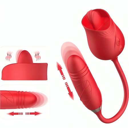 Armony Delight Flower - Clitoral Sucker Vibrator with Vibrating Tongue