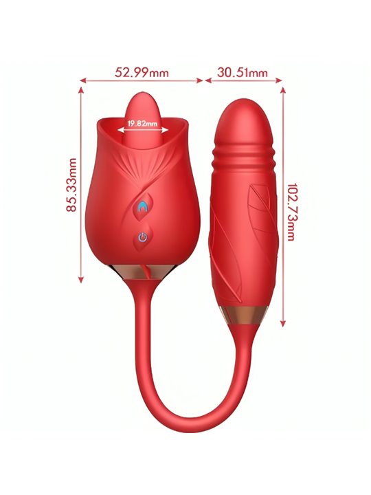 Armony Delight Flower - Clitoral Sucker Vibrator with Vibrating Tongue