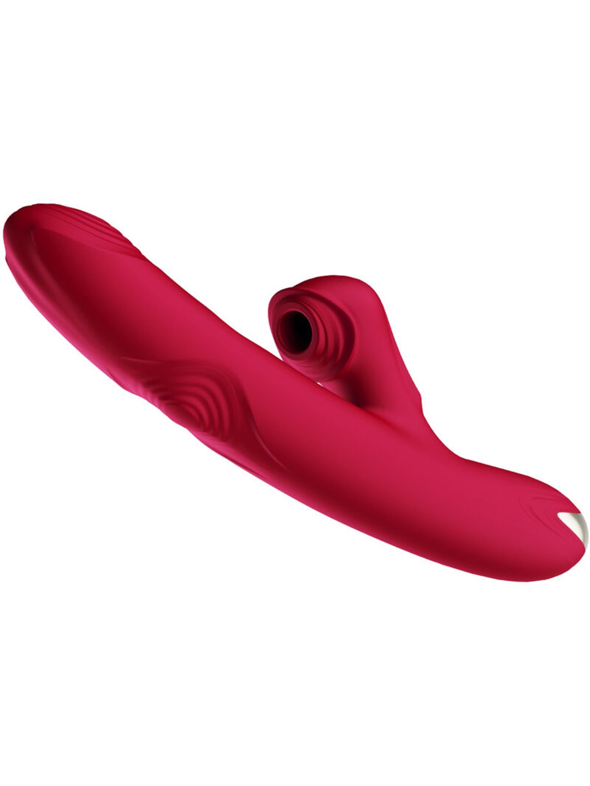 Armony - Vibratore Rabbit Succhia Clitoride e Punto G Bordeaux Mod 1