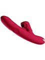 Armony - Vibratore Rabbit Succhia Clitoride e Punto G Bordeaux Mod 1