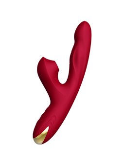 Armony - Vibratore Rabbit Succhia Clitoride e Punto G Bordeaux Mod 2