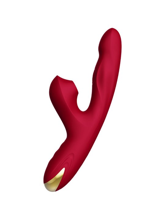 Armony - Vibratore Rabbit Succhia Clitoride e Punto G Bordeaux Mod 2