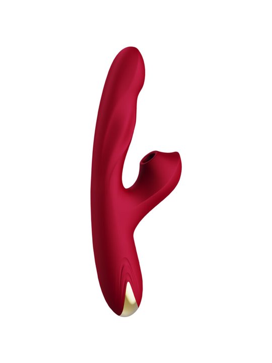 Armony - Vibratore Rabbit Succhia Clitoride e Punto G Bordeaux Mod 2