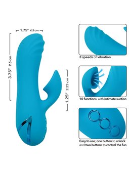 Calexotics Sunset Beach Seducer - Vibratore Succhia Clitoride 10 Mod
