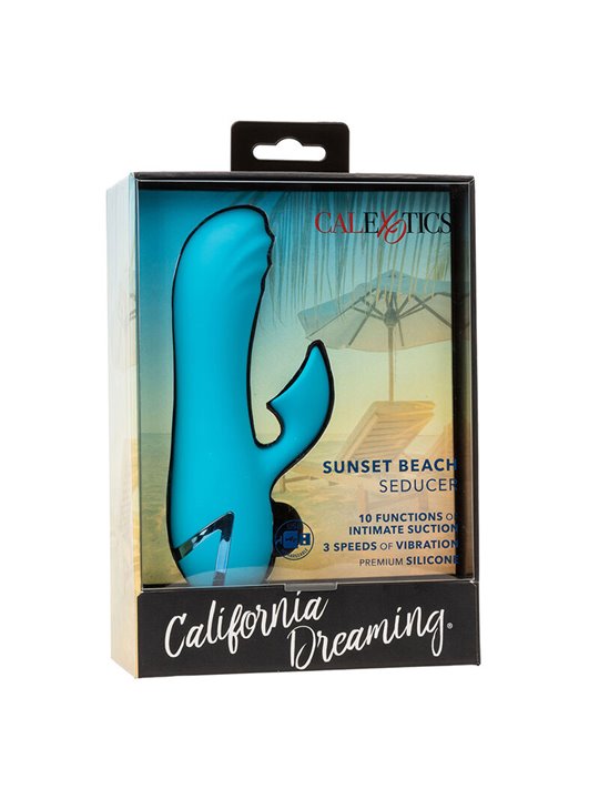 Calexotics Sunset Beach Seducer - Vibratore Succhia Clitoride 10 Mod