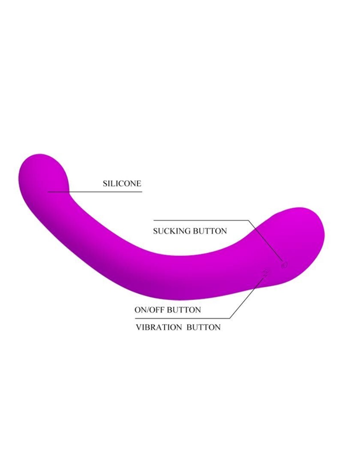 Fun Factory Seduction - Vibratore Succhia Clitoride in Silicone Celeste
