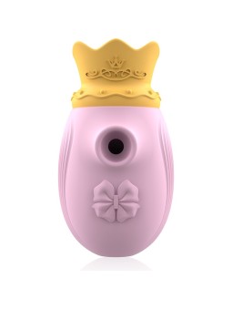 Intense Queen - Succhia Clitoride con Lingua Vibrante in Silicone Rosa