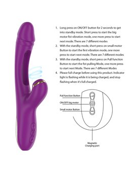 Intense Ateneo - Clitoral Sucker Vibrator with Oscillating Tongue