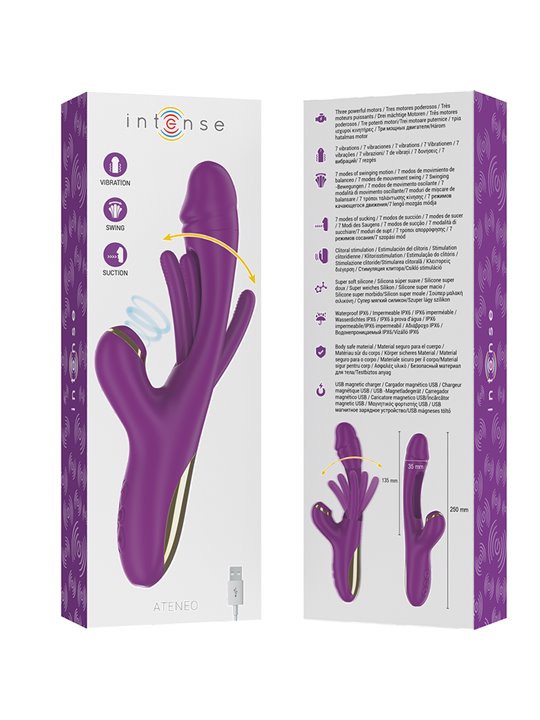 Intense Ateneo - Clitoral Sucker Vibrator with Oscillating Tongue