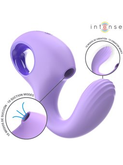 Intense Baxter - Purple Silicone Clitoral Suction Vibrator 10 Speeds