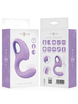 Intense Baxter - Purple Silicone Clitoral Suction Vibrator 10 Speeds