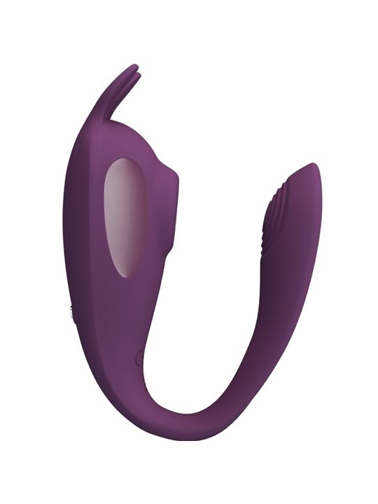 Pretty Love Shey - Ovetto Vibrante Succhia Clitoride in Silicone Viola