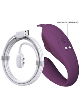 Pretty Love Shey - Ovetto Vibrante Succhia Clitoride in Silicone Viola