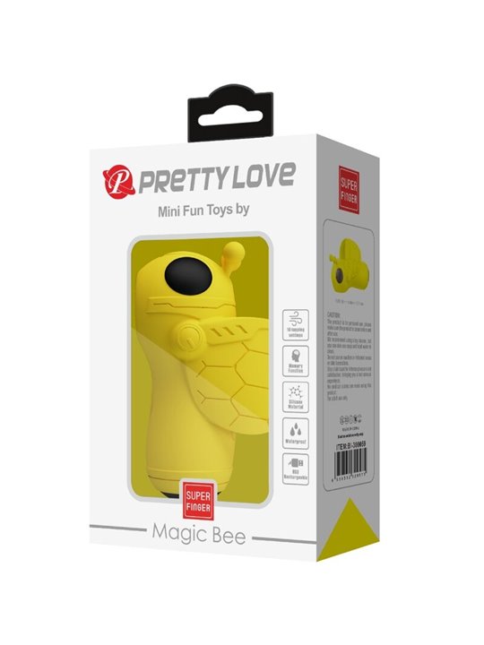 Pretty Love Magic Bee - Vibratore da Dito Succhia Clitoride