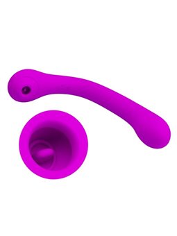 Pretty Love Alex - Vibratore Succhia Clitoride con Lingua Vibrante