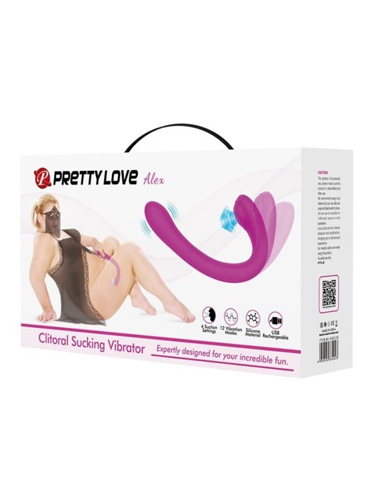 Pretty Love Alex - Clitoral Sucking Vibrator with Vibrating Tongue