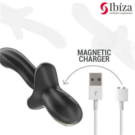 Womanizer Duo 2 - Vibratore Rabbit Succhia Clitoride in Silicone Nero