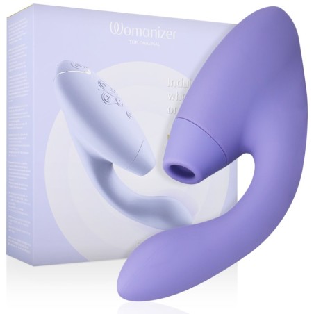 Womanizer Duo 2 - Purple Silicone Rabbit Clitoral Sucker Vibrator