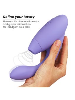 Womanizer Duo 2 - Purple Silicone Rabbit Clitoral Sucker Vibrator
