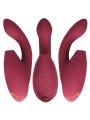 Womanizer Duo 2 - Vibratore Rabbit Succhia Clitoride in Silicone Bordeaux