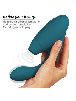 Womanizer Duo 2 - Vibratore Rabbit Succhia Clitoride in Silicone Verde