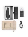 Womanizer Enhance - Black 2-in-1 Pleasure Air Clitoral Vibrator