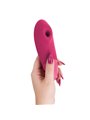 Womanizer Enhance - Vibratore Clitorideo Rosa Scuro 2 in 1 Pleasure Air