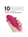 Womanizer Enhance - Dark Pink 2-in-1 Pleasure Air Clitoral Vibrator