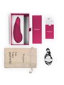 Womanizer Enhance - Vibratore Clitorideo Rosa Scuro 2 in 1 Pleasure Air