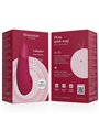 Womanizer Enhance - Dark Pink 2-in-1 Pleasure Air Clitoral Vibrator