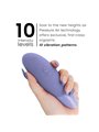 Womanizer Enhance - Vibratore Clitorideo Viola 2 in 1 Pleasure Air