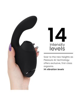 Womanizer Next Duo - Vibratore Rabbit Succhia Clitoride Nero