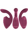 Womanizer Next Duo - Vibratore Rabbit Succhia Clitoride Rosa Scuro