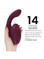 Womanizer Next Duo - Vibratore Rabbit Succhia Clitoride Rosa Scuro