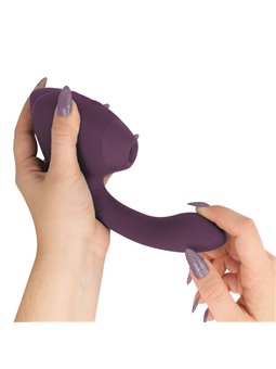Womanizer Next Duo - Vibratore Rabbit Succhia Clitoride Viola