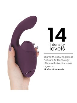 Womanizer Next Duo - Purple Rabbit Clitoral Sucking Vibrator