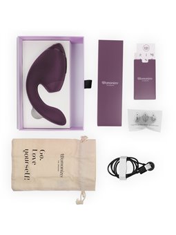 Womanizer Next Duo - Purple Rabbit Clitoral Sucking Vibrator